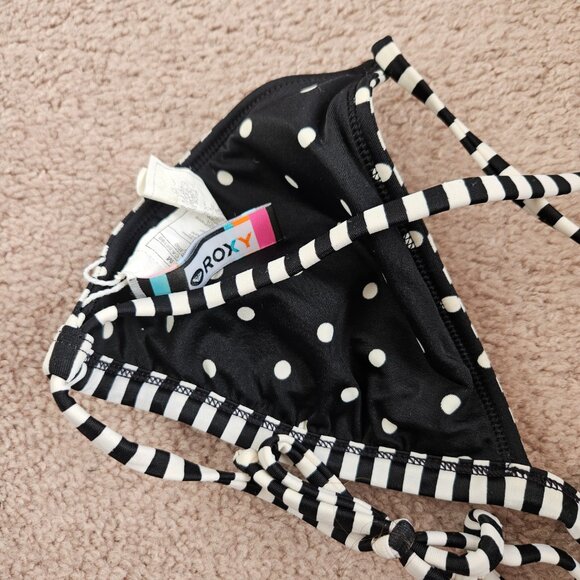 Roxy Swim Top Reversible Size M - Picture 3 of 3